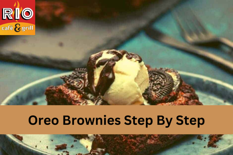 Oreo Brownies Step By Step